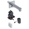 Geberit Waschtischarmatur Brenta Wandmontage mit UP-Funktion Netz L 22cm mit Mischer 116292211