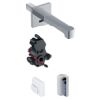 Geberit Waschtischarmatur Brenta Wandmontage mit UP-Funktion Genr. L 22cm mit Mischer 116296211