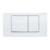 Geberit Geberit Bettigungsplatte Twinline30 fr 2-Mengen-Splung weiss/glanzchrom 115899KJ1