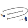 Geberit Wasseranschlussset unten zu Monolith Sanitrmodul fr WC 101 cm 131013001