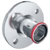 Geberit Mapress C-Stahl Flansch PN 10/16 mit Pressmuffe d42 23757