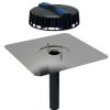 Geberit Pluvia Dachwassereinlauf mit Anschlussblech d56 12l/s 359108001