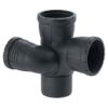 Geberit Silent-Pro Schachtbogenabzweig 87,5Gr d90/90/75 rechts 393463141
