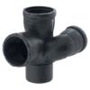 Geberit Silent-Pro Schachtbogenabzweig 87,5Gr d110/90/75 links 393554141