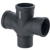 Geberit Silent-Pro Bogenabzweig 2-fach 87,5Gr d125/110 393665141