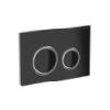 Geberit BetPl. Sigma21, fr 2-Mengen-Sp. Glas schwarz 115884SJ1