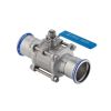 Geberit Mapress Kugelhahn NPW, mit Bet.-Hebel geflanscht d35 92104