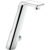 Hansa Spltisch-Elektronik-Einlochbatterie Alessi Sense by HansaNSA 0777 chrom wei 07772203