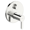 Hansa Funkt.-Einheit m. Dekorset Einhand- Wannen-Batt. Hansadesigno 8111 chr. 81113563