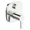 Hansa Funkt.-Einheit m. Dekorset Einhand- Wannen-Batt. Hansadesigno 8111 c 81113593