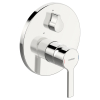 Hansa  Functioneinh. with Decor set Single-Lever bath mixer  Hansa ronda 3.5 8384 chrome 83843573