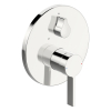 Hansa  Function unit with Decor set Single-Lever bath mixer  Hansa loft 8772 chrome 87723003