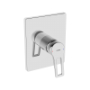 Hansa  Function unit with Decor set Single-Lever Shower mixer Hansa twist 8985 chrome 89859085