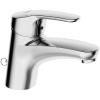Hansa  One-hole single-Lever basin mixer with chain, Hansa mix 0104 chrome 01042183