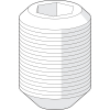 Hansa Gewindestift M5x8, SW2,5 59904755