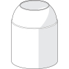 Hansa Abdeckkappe chrom 59904820