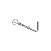 Hansa  Cold water pipe 210 mm 59905126