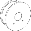 Hansa  Rosette Shower Designo chrome 59912124