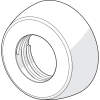 Hansa  Rosette chrome 59912652