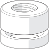 Hansa Rosette komplett chrom 59913432