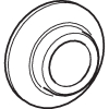 Hansa Rosette d: 55 mm chrom 59913443