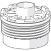 Hansa Cache Strahlregler M18,5 x 1 Niederdruck, TJ-M 59913489