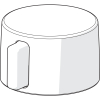 Hansa  Temperature control Handle  for 6445 59914153