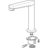 Hansa Auslauf Kche Twist komplett  59914204