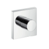 Hansgrohe Trio/Quattro shut-off diverter valve concealed instal. Axor Starck Trio Quattro set not round chrome 10932000