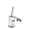 Hansgrohe Single lever Bidet mixer w pop up waste set Axor Citterio 90mm chrome 39210000