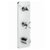 Hansgrohe Thermostatmodul Unterputz Axor Citterio E Fertigset 2 Verbraucher chrom 36703000