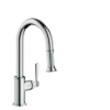 Hansgrohe Spltischmischer Axor Montreux chrom mit Ausziehbrause 16581000