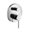 Hansgrohe Wannenmischer Unterputz Axor Starck F-Set chrom m.Sicherngskombination 10418000