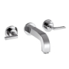 Hansgrohe 3-Loch Waschtischarm.Axor Citterio Wand Fertigset kurzchrom m.Hebelgriffen 39315000