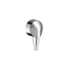 Hansgrohe Fixfit E wall outlet without non-return valve chrome 27454000