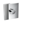 Hansgrohe Thermostat Unterputz Axor Edge High Flow Fertigset Diamantschliff chrom 46741000
