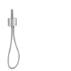Hansgrohe Schlauchanschl.u.Brausenhalter Axor Edge Diamantschliff chrom m.Stabhandbr. 46521000