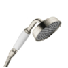 Hansgrohe 1-jet hand shower Axor Montreux brushed nickel 16320820