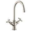 Hansgrohe Zweigriff Waschtischarmatur Axor Montreux brushed nickel 16502820