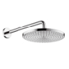 Hansgrohe 1-jet overhead shower w shower arm Raindance Air 300mm shower arm 450mm chrome 27492000