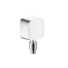 Hansgrohe Schlauchanschluss Fixfit DN15 chrom mit Kugelgelenk und Rueckflussverhindere 27414000