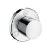 Hansgrohe Trio Quattro S shut-off diverter valve for concealed installation chrome 15932000