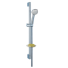 Hansgrohe Brauseset Crometta 85 Vario Unica Crometta 650mm chrom m. Cassetta S 27764000