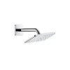 Hansgrohe Raindance E 240 Air 1jet overhead shower w shower arm 390mm EcoSmart chrome 27375000