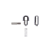 Hansgrohe Push button Thermostat handle brushed nickel 97792820