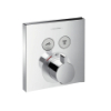 Hansgrohe Thermostatic mixer for concealed installation for 2 functions ShowerSelect chrome 15763000