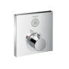 Hansgrohe Thermostatic mixer f concealed install.  ShowerSelect set 1 function chrome 15762000