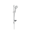 Hansgrohe Raindance Select S 120 3jet hand shower Unica S Puro wall bar 650mm chrome 26630000