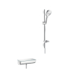 Hansgrohe Brausenkombi Raindance Select E 120 Therm.Brause AP Ecostat Sel.U 650mm chr. 27038000