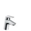 Hansgrohe Waschtischmischer Logis 70 chrom mit Push-Open Ablaufgarnitur 71077000